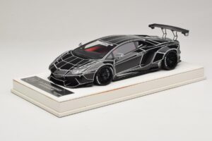Lamborghini Aventador Liberty Walk TRON Bright Black JUC 1:18 Lamborghini Aventador Liberty Walk TRON Bright Black JUC 1:18 J32-14 Resin