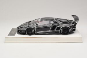 Lamborghini Aventador Liberty Walk TRON Bright Black JUC 1:18 J32-14 Resin — photo 3 of 7
