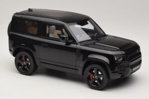Land Rover Defender 90 L663 P400 X-Dynamic HSE Santorini Black GT Spirit 1:18 GT992 Resin — photo 4 of 6