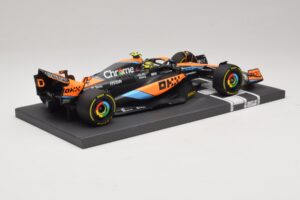 McLaren MCL60 #4 L. Norris 2nd Place Hungarian GP 2023 Minichamps 1:18 537233004 Resin — photo 2 of 7