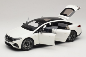 Mercedes EQS V297 Manufaktur Opalite White NZG 1:18 B66961049 Diecast — photo 2 of 8