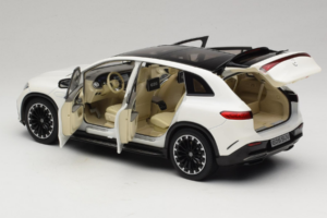 Mercedes EQS SUV X296 Manufaktur Diamond White NZG 1:18 B66960590 Diecast — photo 5 of 8