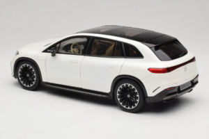 Mercedes EQS SUV X296 Manufaktur Diamond White NZG 1:18 B66960590 Diecast — photo 7 of 8