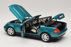 Mercedes SLK R170 Vivianite Green Norev 1:18 183021 Diecast — photo 7 of 10
