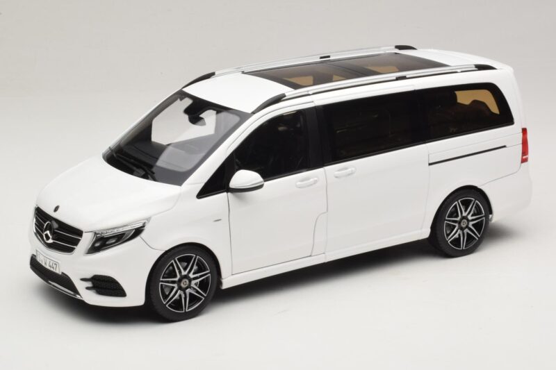 Mercedes V-Class W447 AMG Line White Norev 1:18 183876 Diecast