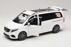 Mercedes V-Class W447 AMG Line White Norev 1:18 183876 Diecast — photo 2 of 8