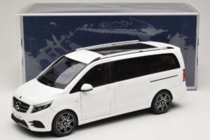 Mercedes V-Class W447 AMG Line White Norev 1:18 183876 Diecast — photo 8 of 8