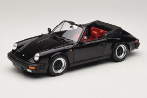 Porsche 911 3.2 Carrera Cabriolet Black Minichamps 1:18 100063035 Diecast