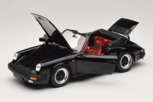 Porsche 911 3.2 Carrera Cabriolet Black Minichamps 1:18 100063035 Diecast — photo 2 of 8