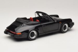 Porsche 911 3.2 Carrera Cabriolet Black Minichamps 1:18 100063035 Diecast — photo 3 of 8