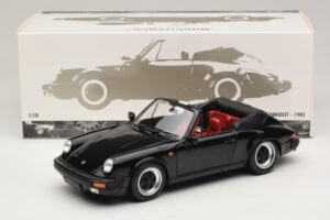 Porsche 911 3.2 Carrera Cabriolet Black Minichamps 1:18 100063035 Diecast — photo 8 of 8