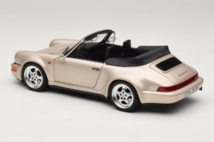 Porsche 911 964 Turbo Look Cabriolet Zermatt Silver Norev 1:18 187140 Diecast — photo 7 of 8