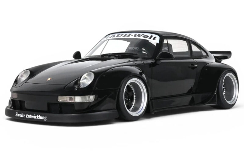 Porsche 911 993 RWB Black GT Spirit 1:18 GT587 Resin