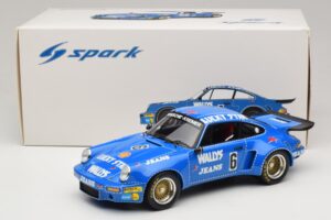 Porsche 911 RSR #6 Wallys Jeans Nurburgring 1974 Spark 1:18 18S088 Resin — photo 6 of 6