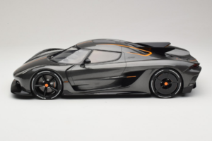 Koenigsegg Jesko Absolut 0-400-0 km/h Record Graphite Grey GT Spirit 1:12 GT575 Resin — photo 3 of 6