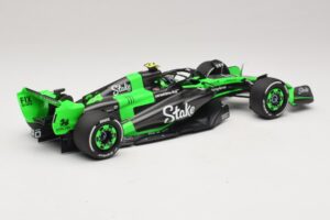 Stake Kick Sauber C44 G. Zhou Emilia Romagna GP 2024 Minichamps 1:18 117240124 Resin — photo 2 of 7