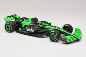 Stake Kick Sauber C44 G. Zhou Emilia Romagna GP 2024 Minichamps 1:18 117240124 Resin — photo 4 of 7