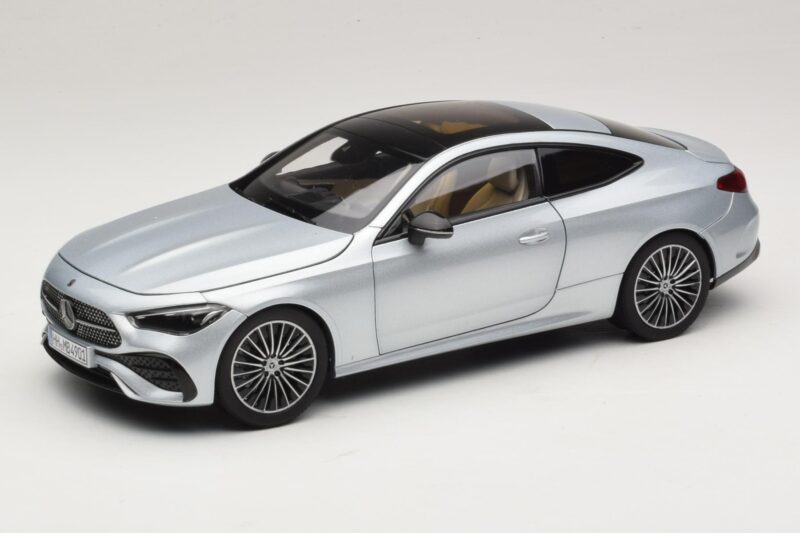 Mercedes CLE C236 Coupe Hightech Silver Norev 1:18 183939 Diecast
