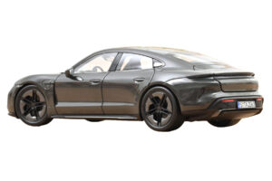 Porsche Taycan Turbo S Slate Grey Neo Norev 1:18 187654 Diecast — photo 3 of 5
