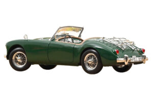 MG MGA British Racing Green Norev 1:18 182610 Diecast — photo 3 of 5