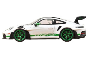 Porsche 911 992 GT3 RS Tribute to Carrera RS White Python Green Norev 1:12 127535 Diecast — photo 3 of 4