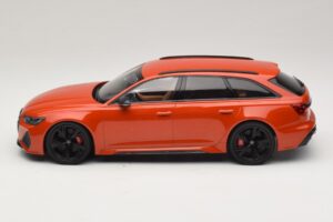 Audi RS6 C8 Avant Orange Metallic Minichamps 1:18 155018012 Diecast — photo 3 of 6