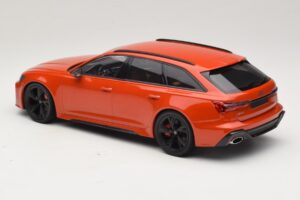 Audi RS6 C8 Avant Orange Metallic Minichamps 1:18 155018012 Diecast — photo 5 of 6