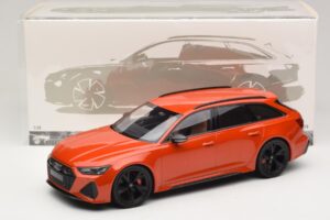Audi RS6 C8 Avant Orange Metallic Minichamps 1:18 155018012 Diecast — photo 6 of 6