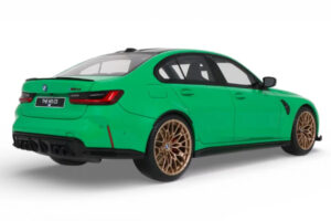 BMW M3 G80 CS Signal Green GT Spirit 1:18 GT976 Resin — photo 2 of 4