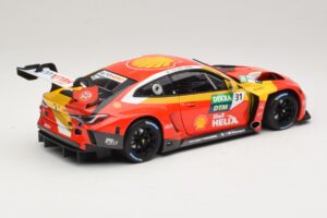 BMW M4 GT3 #31 Schubert Motorsport S. van der Linde Winner DTM Lausitzring 2022 Minichamps 1:18 113222031 Diecast — photo 3 of 8