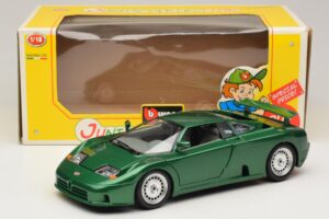 Bugatti EB110 Green Metallic Bburago 1:18 3003 Diecast — photo 8 of 8