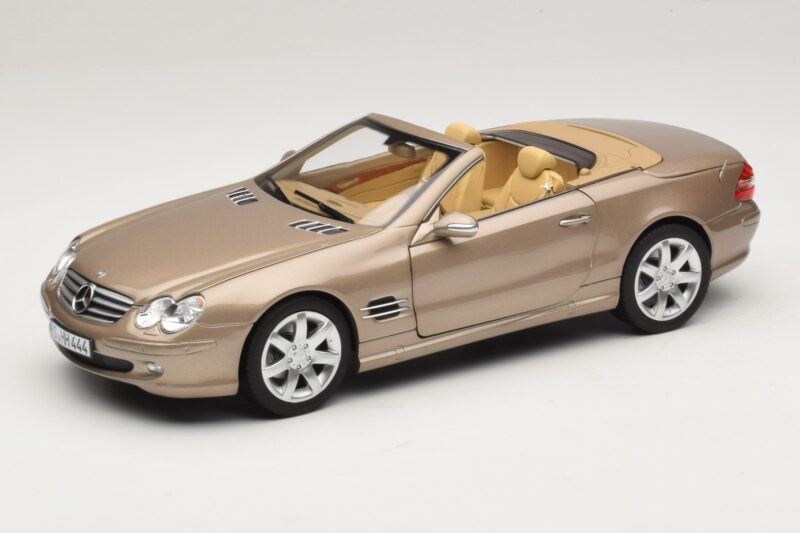 Mercedes SL500 R230 Travertine Beige Norev 1:18 183843 Diecast