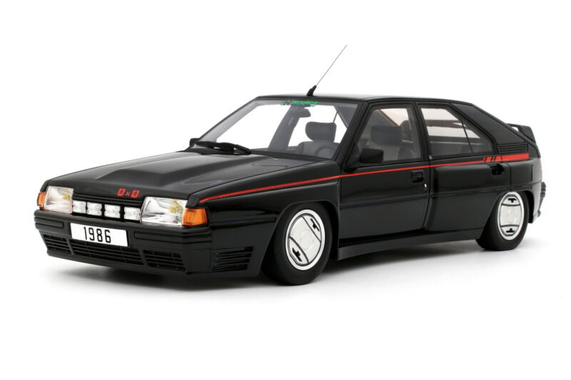 Citroen BX 4TC Client Series 200 Black Otto 1:18 Citroen BX 4TC Client Series 200 Black Otto 1:18 OT763 Resin
