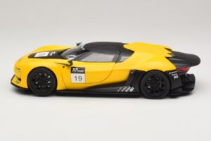 Citroen GT Yellow & Black Norev 1:18 181609 Diecast — photo 4 of 8
