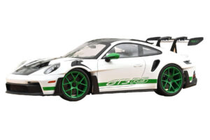Porsche 911 992 GT3 RS Tribute to Carrera RS White Python Green Norev 1:12 Porsche 911 992 GT3 RS Tribute to Carrera RS White Python Green Norev 1:12 127535 Diecast
