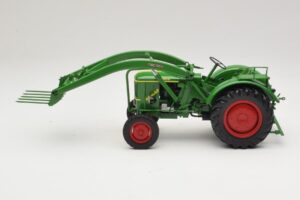 Deutz F2L 514 Tractor Front Loader Green Minichamps 1:18 109144071 Diecast — photo 3 of 6