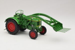 Deutz F2L 514 Tractor Front Loader Green Minichamps 1:18 109144071 Diecast — photo 4 of 6