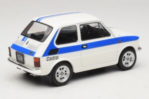 Fiat 126 Castrol Livery White Blue MCG 1:18 MCG18666 Diecast — photo 2 of 6