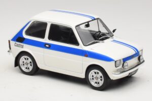 Fiat 126 Castrol Livery White Blue MCG 1:18 MCG18666 Diecast — photo 4 of 6