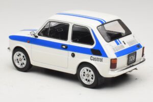 Fiat 126 Castrol Livery White Blue MCG 1:18 MCG18666 Diecast — photo 5 of 6