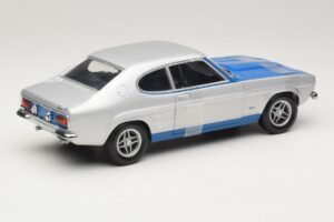 Ford Capri RS2600 Mk1 Silver Blue Minichamps 1:18 150089072 Diecast — photo 2 of 6