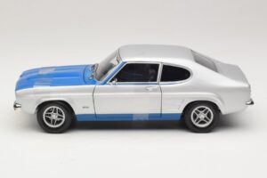 Ford Capri RS2600 Mk1 Silver Blue Minichamps 1:18 150089072 Diecast — photo 3 of 6