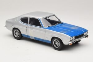 Ford Capri RS2600 Mk1 Silver Blue Minichamps 1:18 150089072 Diecast — photo 4 of 6