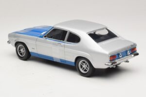 Ford Capri RS2600 Mk1 Silver Blue Minichamps 1:18 150089072 Diecast — photo 5 of 6