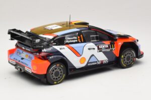 Hyundai i20 N Rally1 #1 T. Neuville / M. Wydaeghe Safari Rally Kenya 2025 IXO 1:18 18RMC247B Diecast — photo 2 of 6