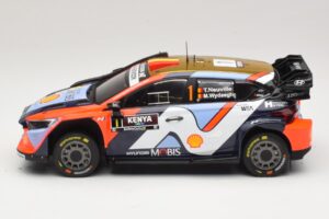 Hyundai i20 N Rally1 #1 T. Neuville / M. Wydaeghe Safari Rally Kenya 2025 IXO 1:18 18RMC247B Diecast — photo 3 of 6