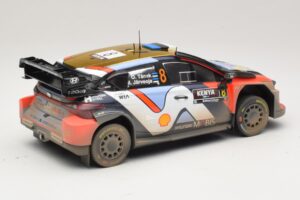 Hyundai i20 N Rally1 #8 O. Tanak / M. Jarveoja Safari Rally Kenya 2025 IXO 1:18 18RMC247A Diecast — photo 2 of 6