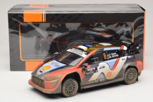 Hyundai i20 N Rally1 #8 O. Tanak / M. Jarveoja Safari Rally Kenya 2025 IXO 1:18 18RMC247A Diecast — photo 6 of 6