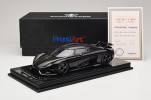Koenigsegg Regera Black Carbon Package FrontiArt 1:18 F079-179 Resin — photo 7 of 7