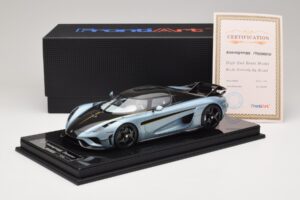 Koenigsegg Regera Blue Carbon Package FrontiArt 1:18 F079-173 Resin — photo 7 of 7